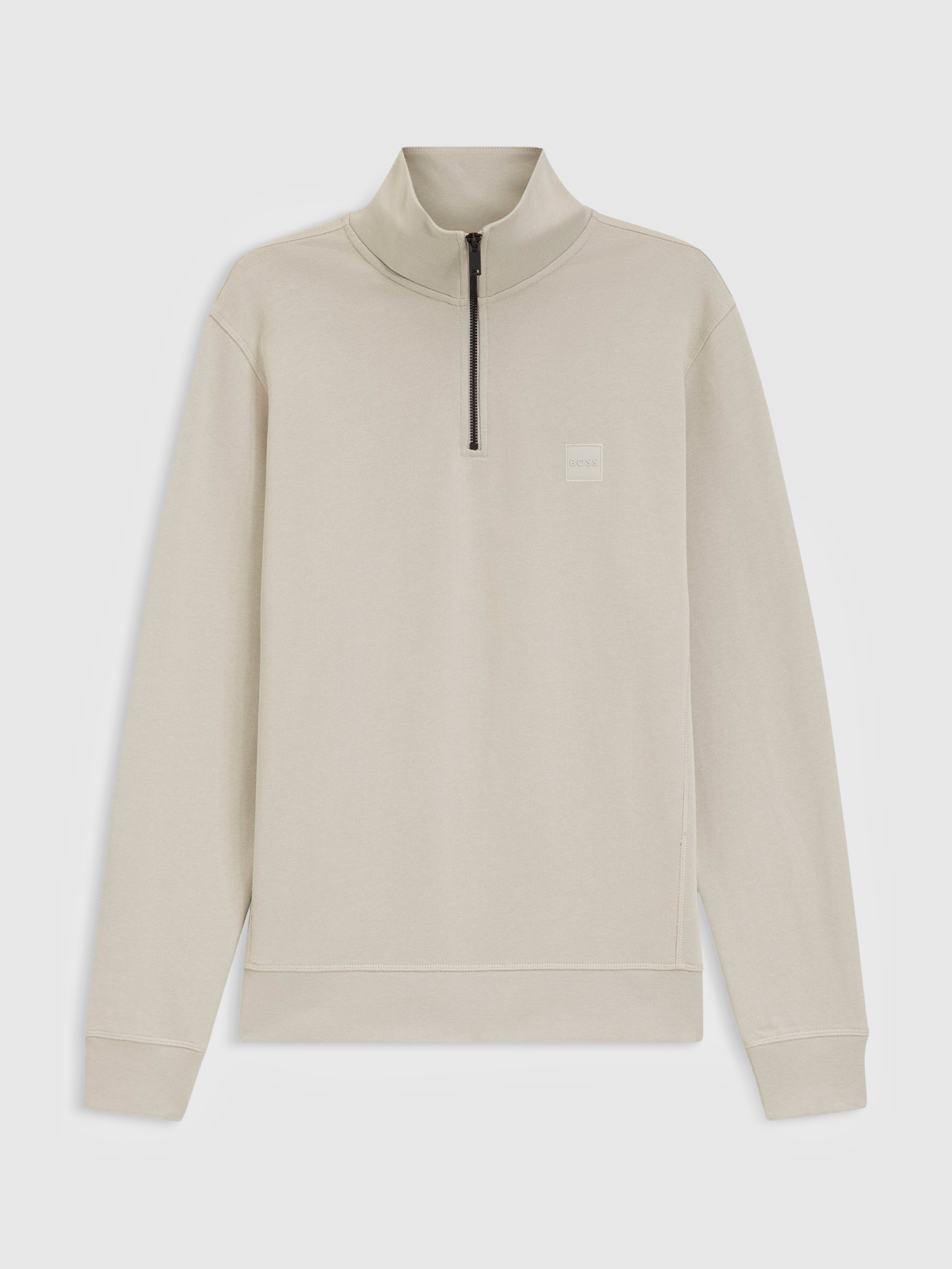 Jumper Man Beige Boss Orange