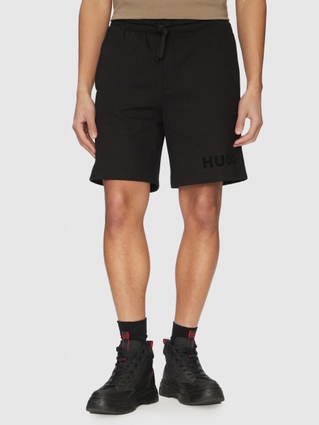 Shorts Man Black Hugo Boss