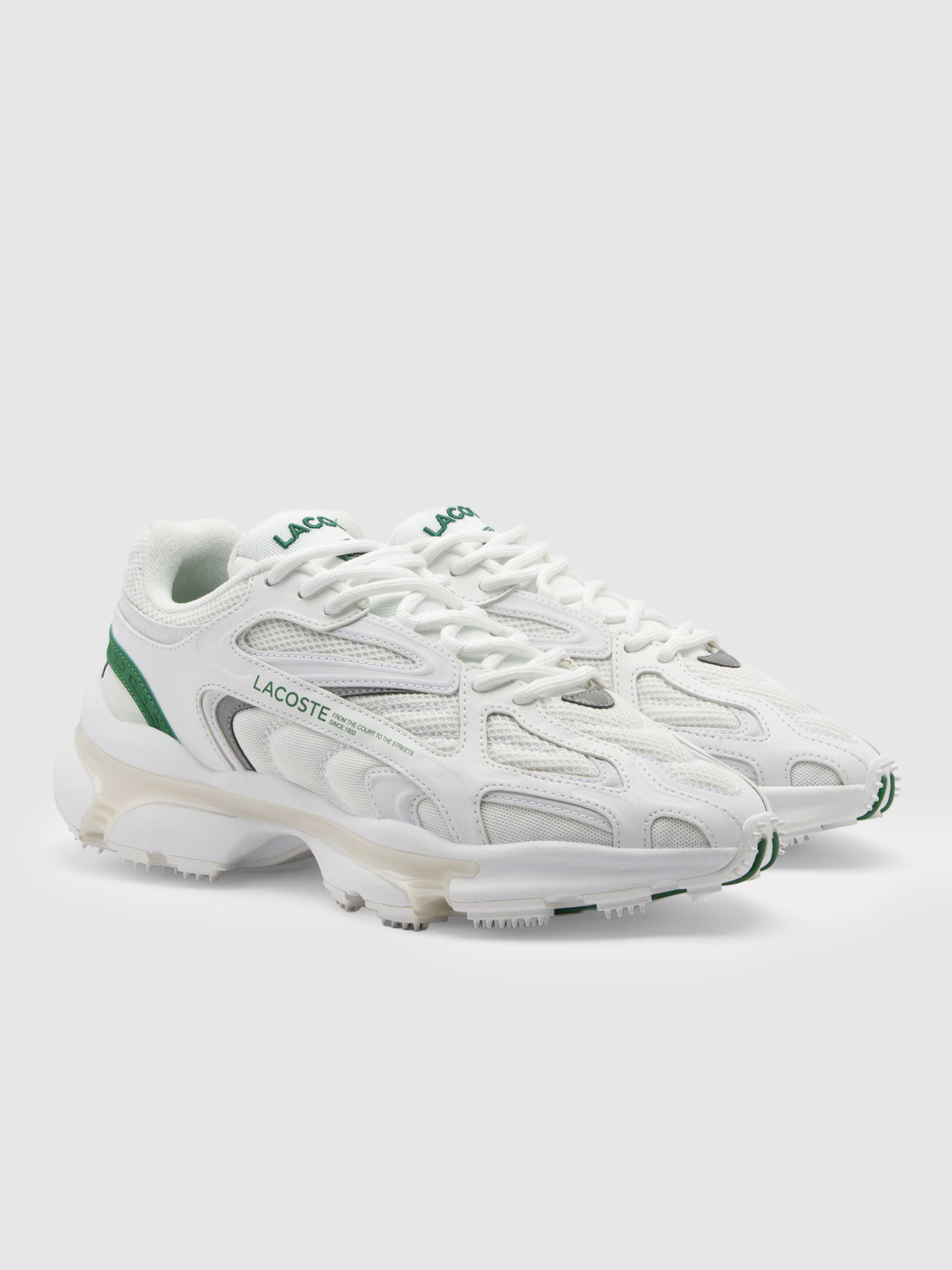 Tenis Hombre Blanco Lacoste