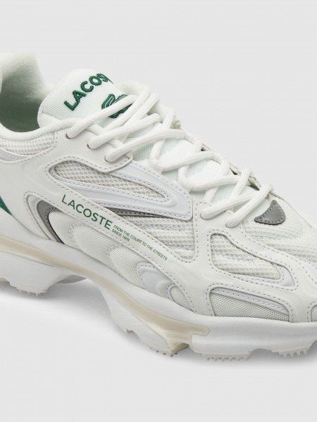 Tenis Hombre Blanco Lacoste Tenis Hombre Blanco Lacoste