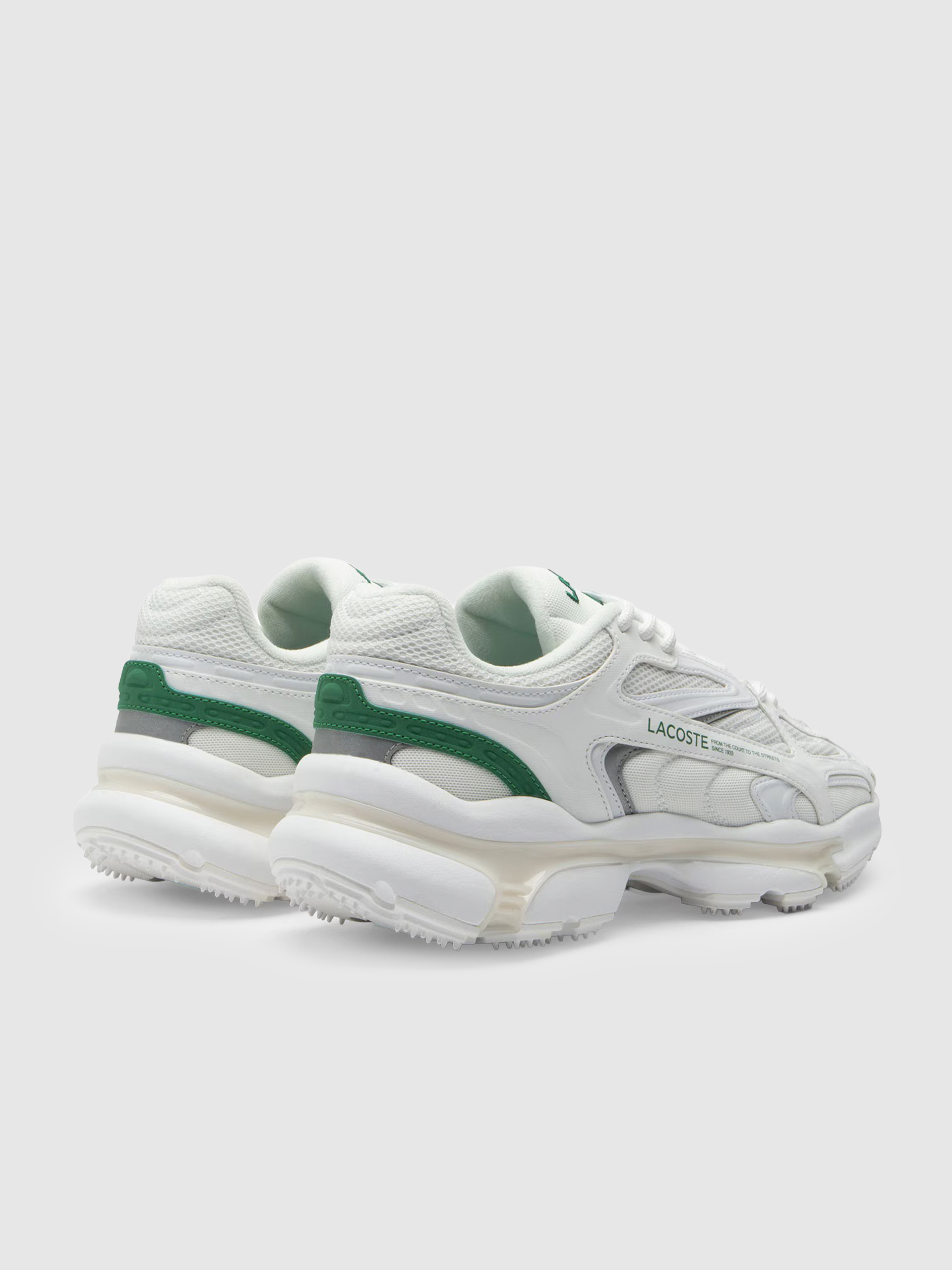 Tenis Hombre Blanco Lacoste