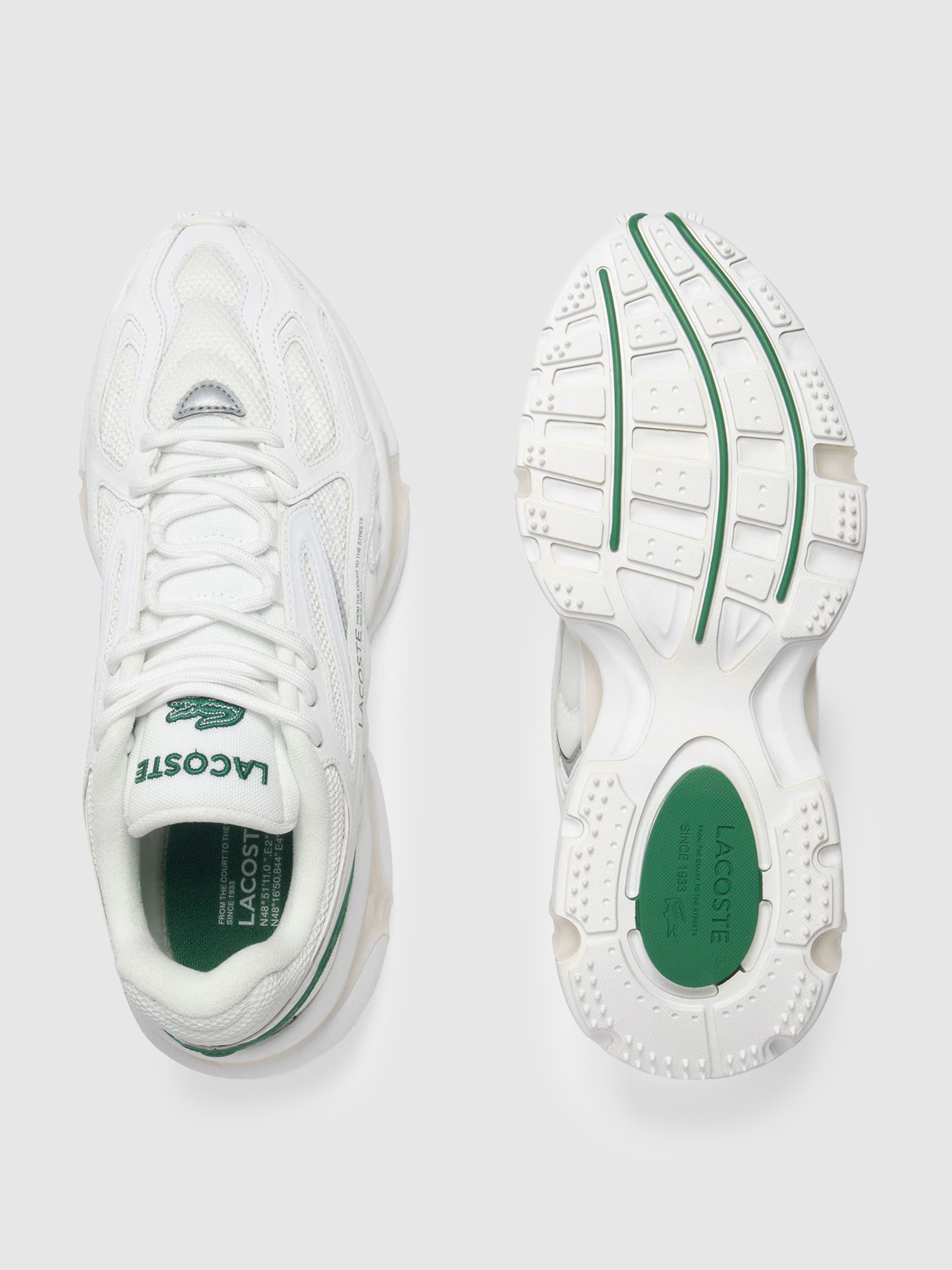 Tenis Hombre Blanco Lacoste