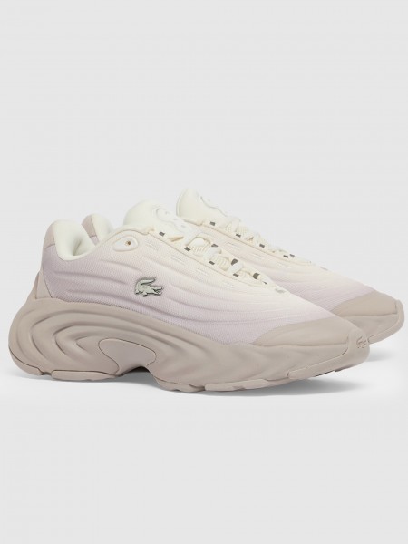 Sneakers Woman Cream Lacoste