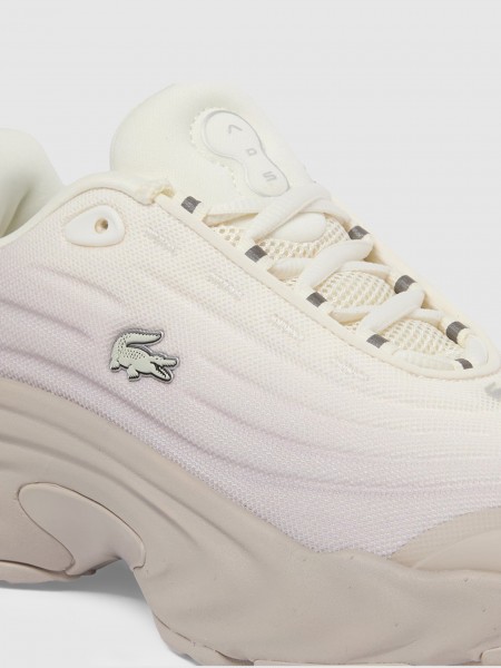 Sneakers Woman Cream Lacoste