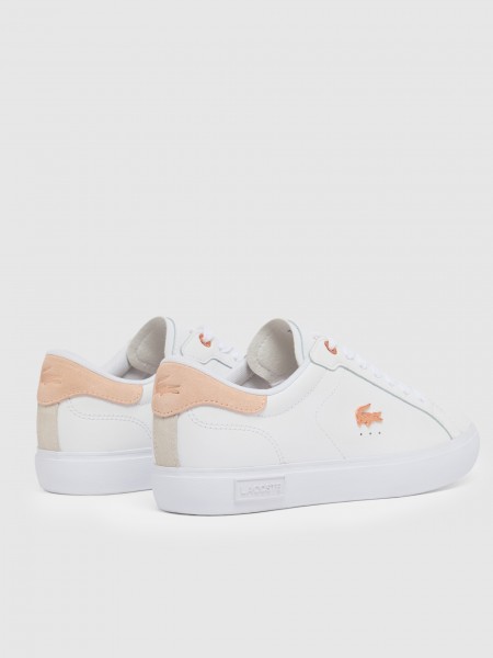 Sapatilha Lacoste Mulher Womens Powercourt Sneakers Blush Pack