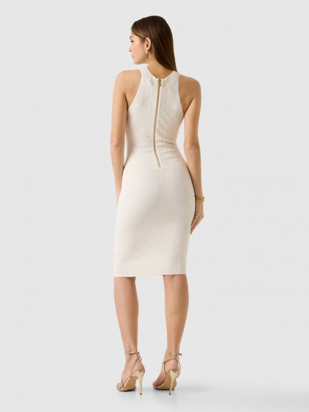 Vestido Mujer Crema Guess