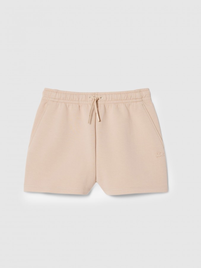 Pantalones Cortos Mujer Rosa Lacoste