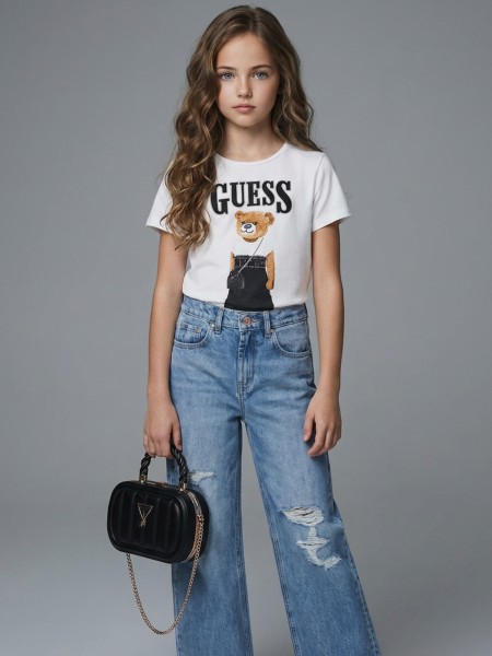 T-Shirt Guess Menina Ss T-Shirt