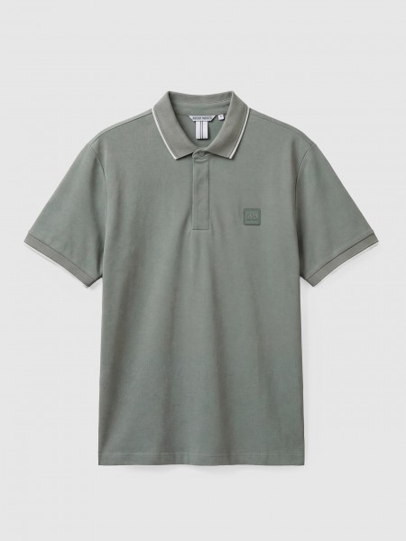 Polo Shirt Man Green Antony Morato