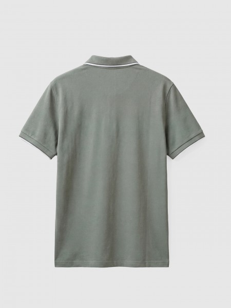 Polo Shirt Man Green Antony Morato