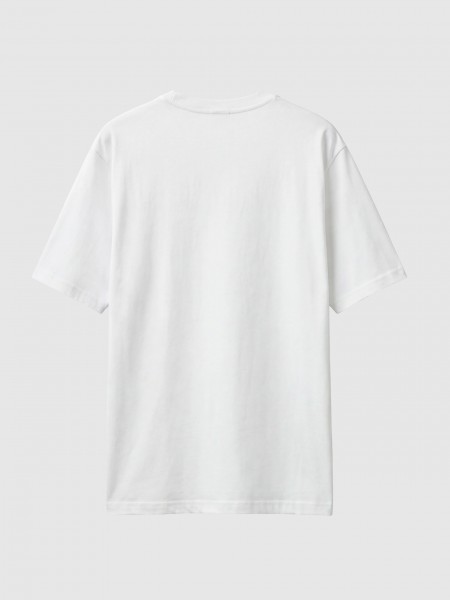 T-Shirt Antony Morato Homem T-Shirt Regular Fit  Cream