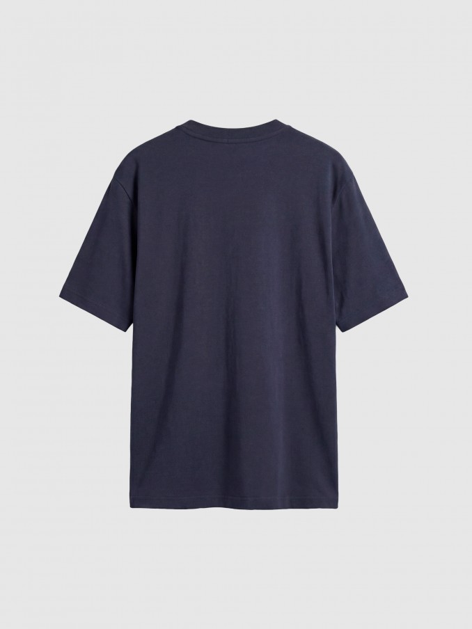 T-Shirt Man Navy Blue Antony Morato