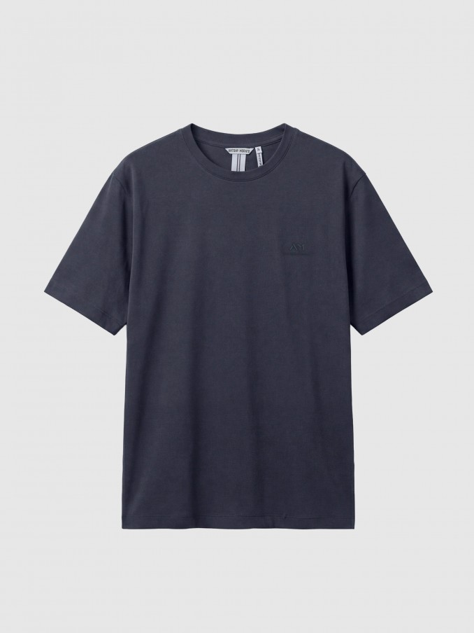 T-Shirt Man Navy Blue Antony Morato