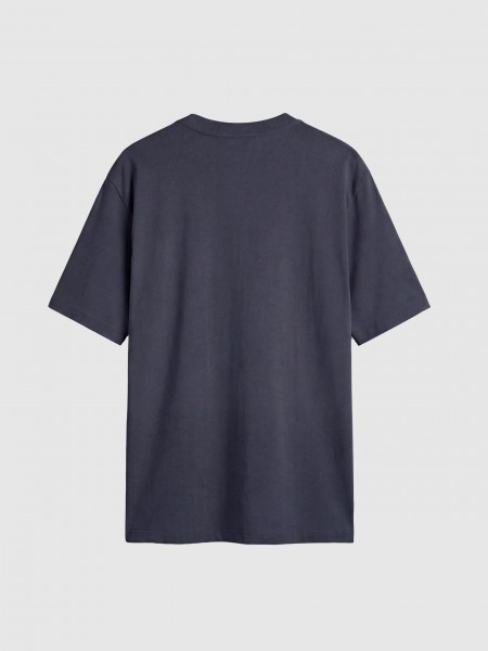 T-Shirt Man Navy Blue Antony Morato