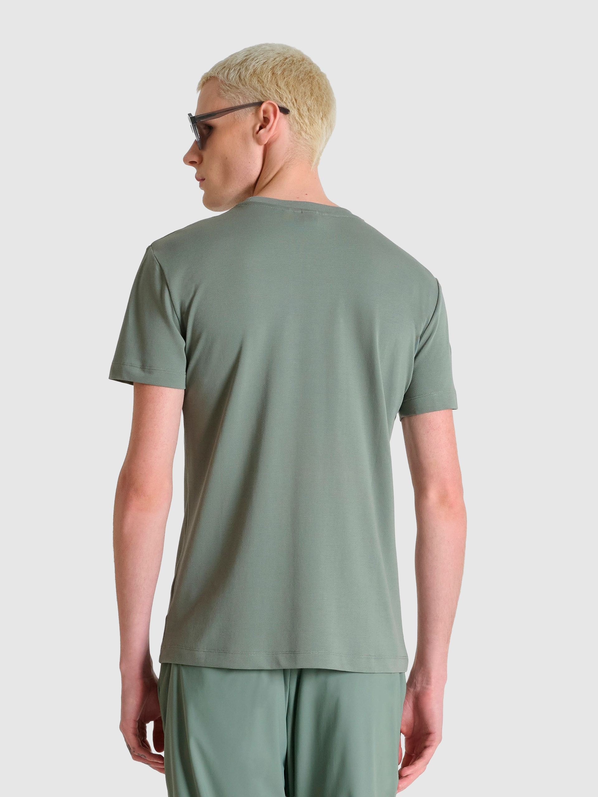 Camiseta Hombre Verde Antony Morato