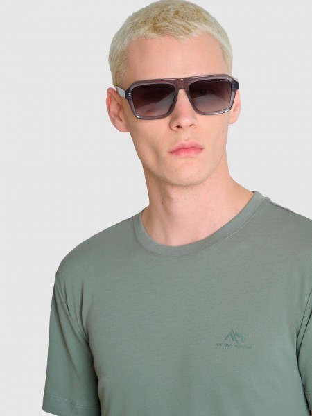 T-Shirt Man Green Antony Morato