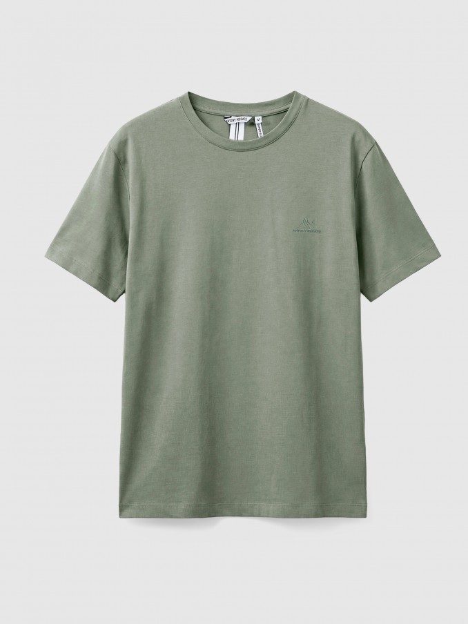 Camiseta Hombre Verde Antony Morato
