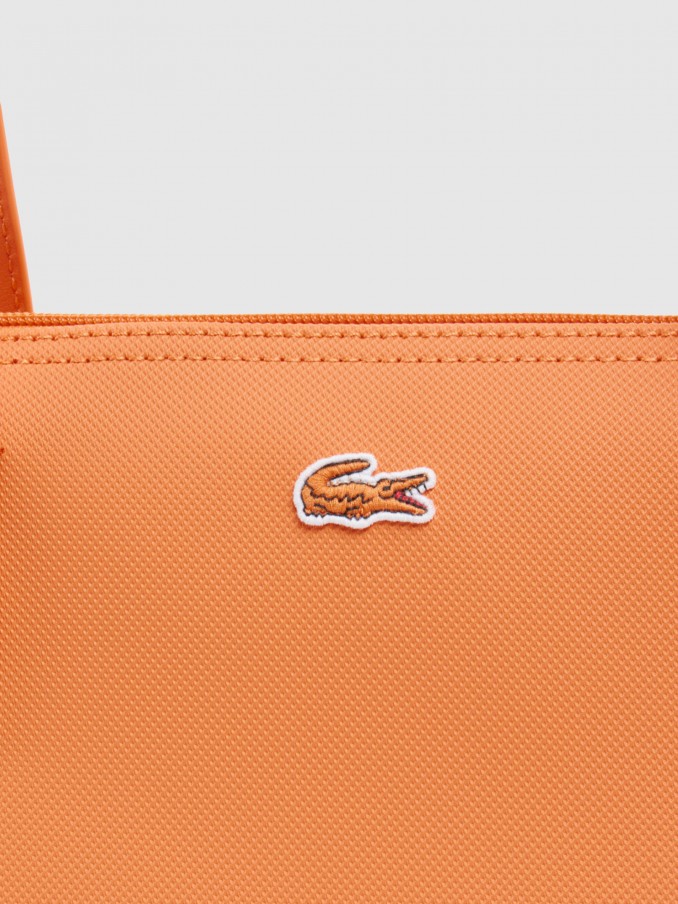 Bolsos Mujer Naranja Lacoste