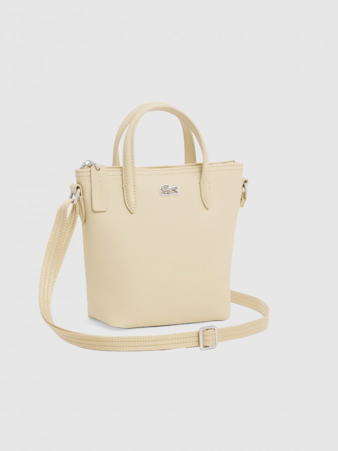 Bolsos Mujer Amarillo Lacoste