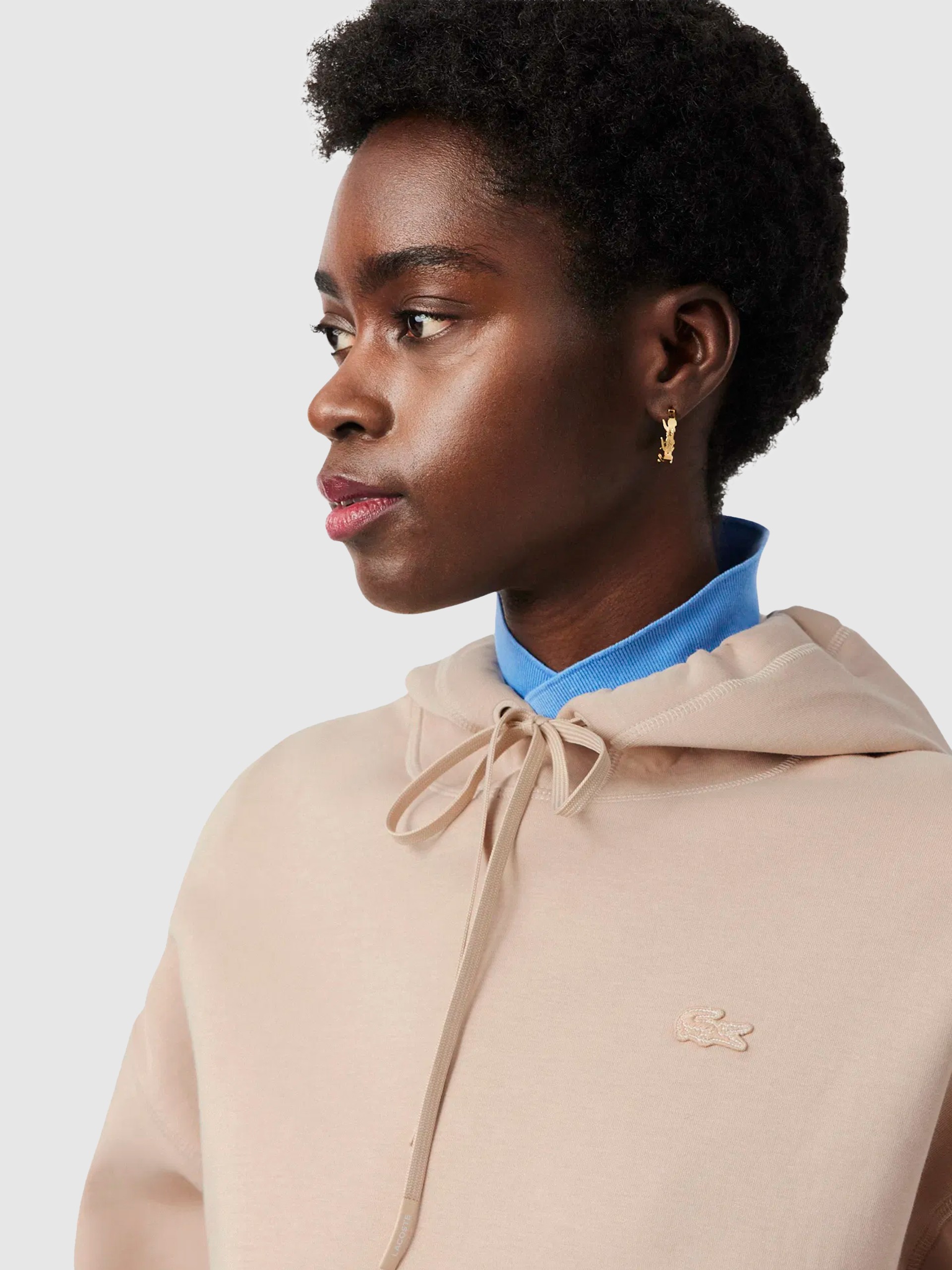 Sweatshirt Mujer Rosa Lacoste