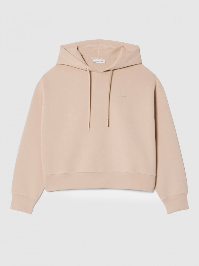Sweatshirt Mujer Rosa Lacoste