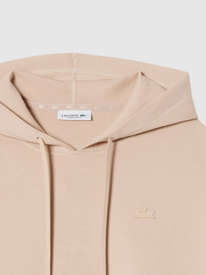 Sweatshirt Mujer Rosa Lacoste
