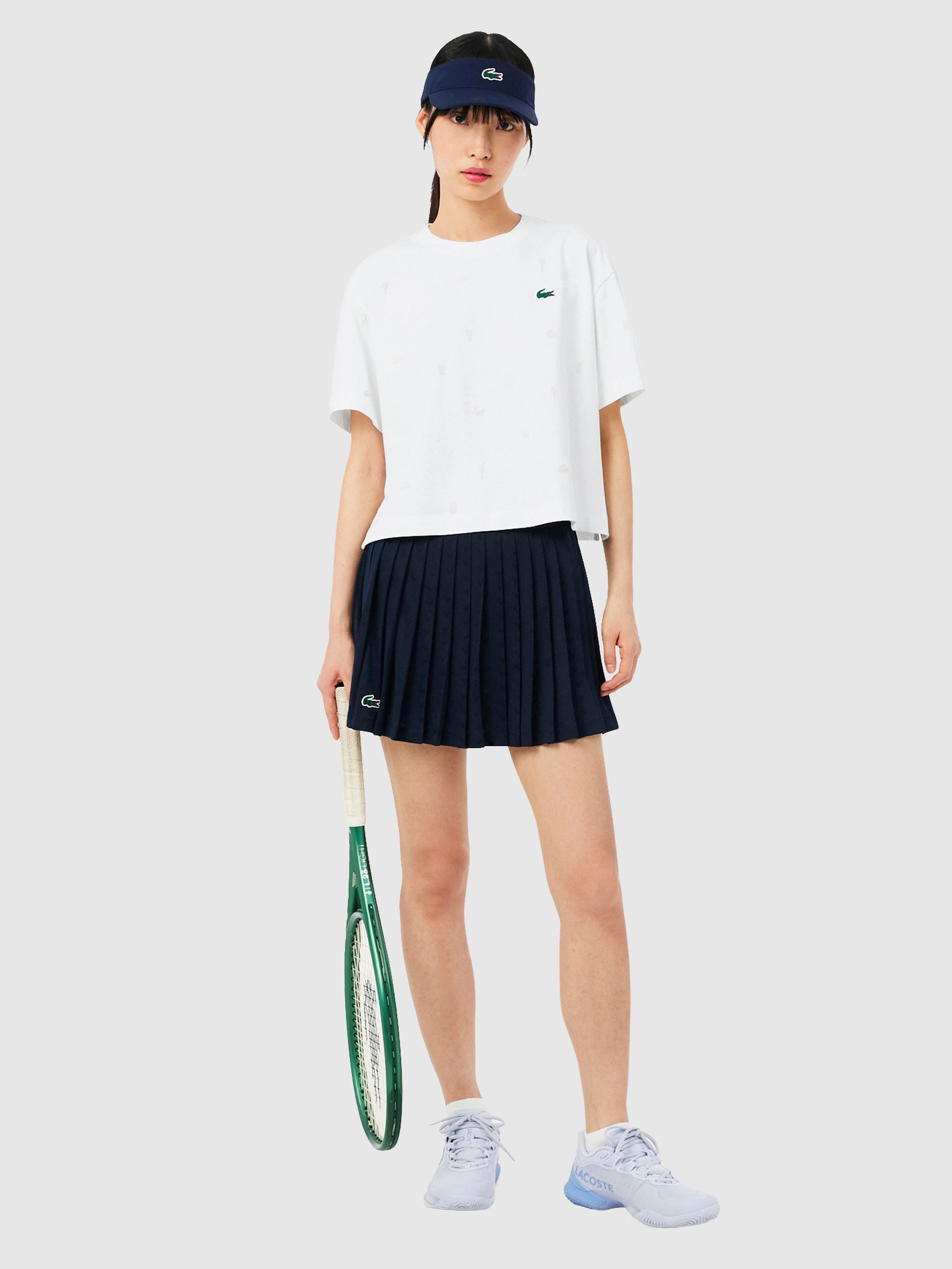 T-Shirt Woman White Lacoste