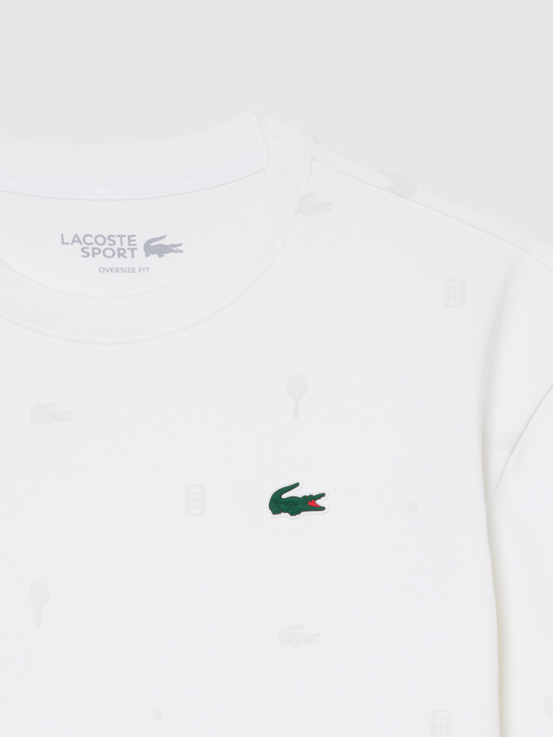 T-Shirt Woman White Lacoste