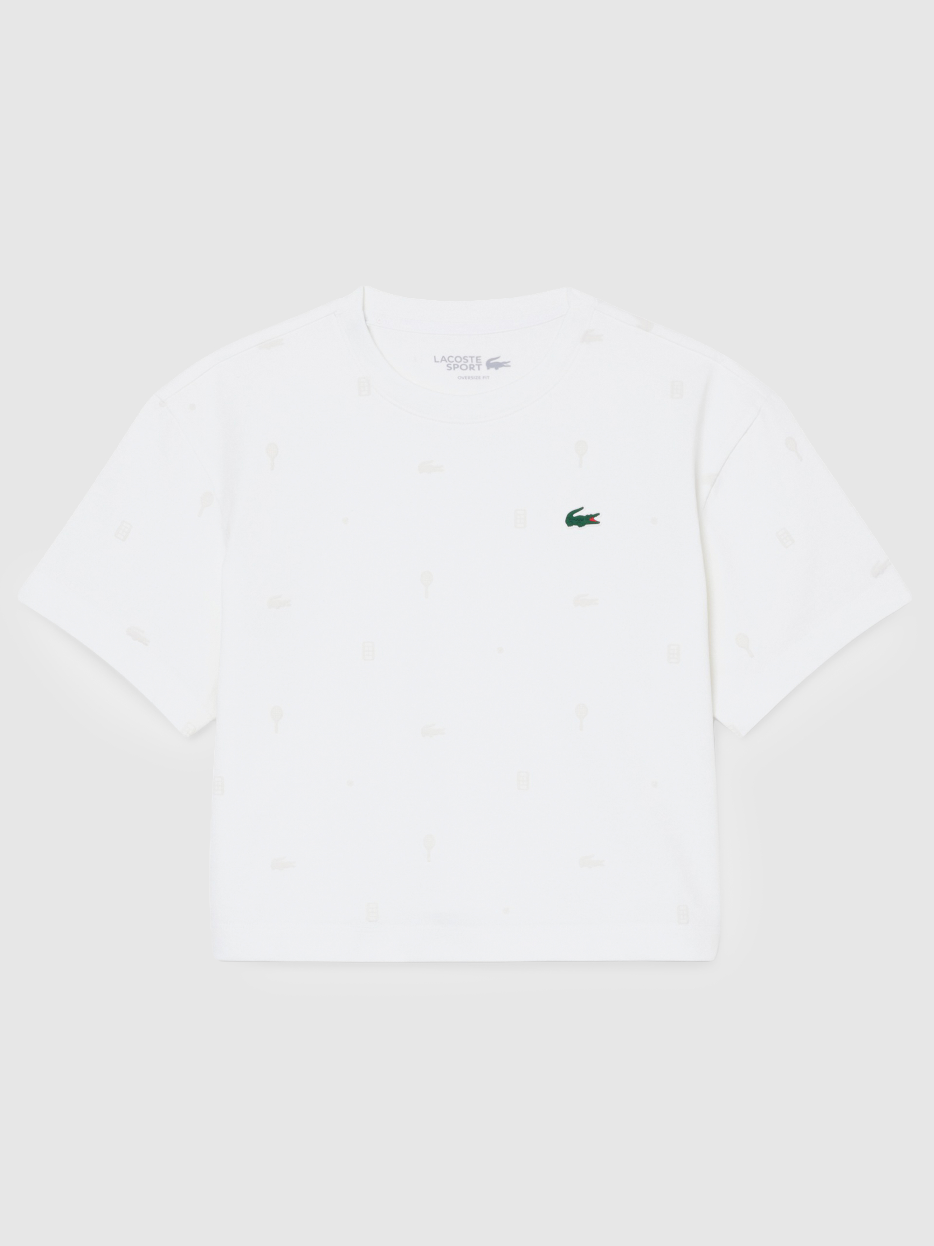 T-Shirt Woman White Lacoste