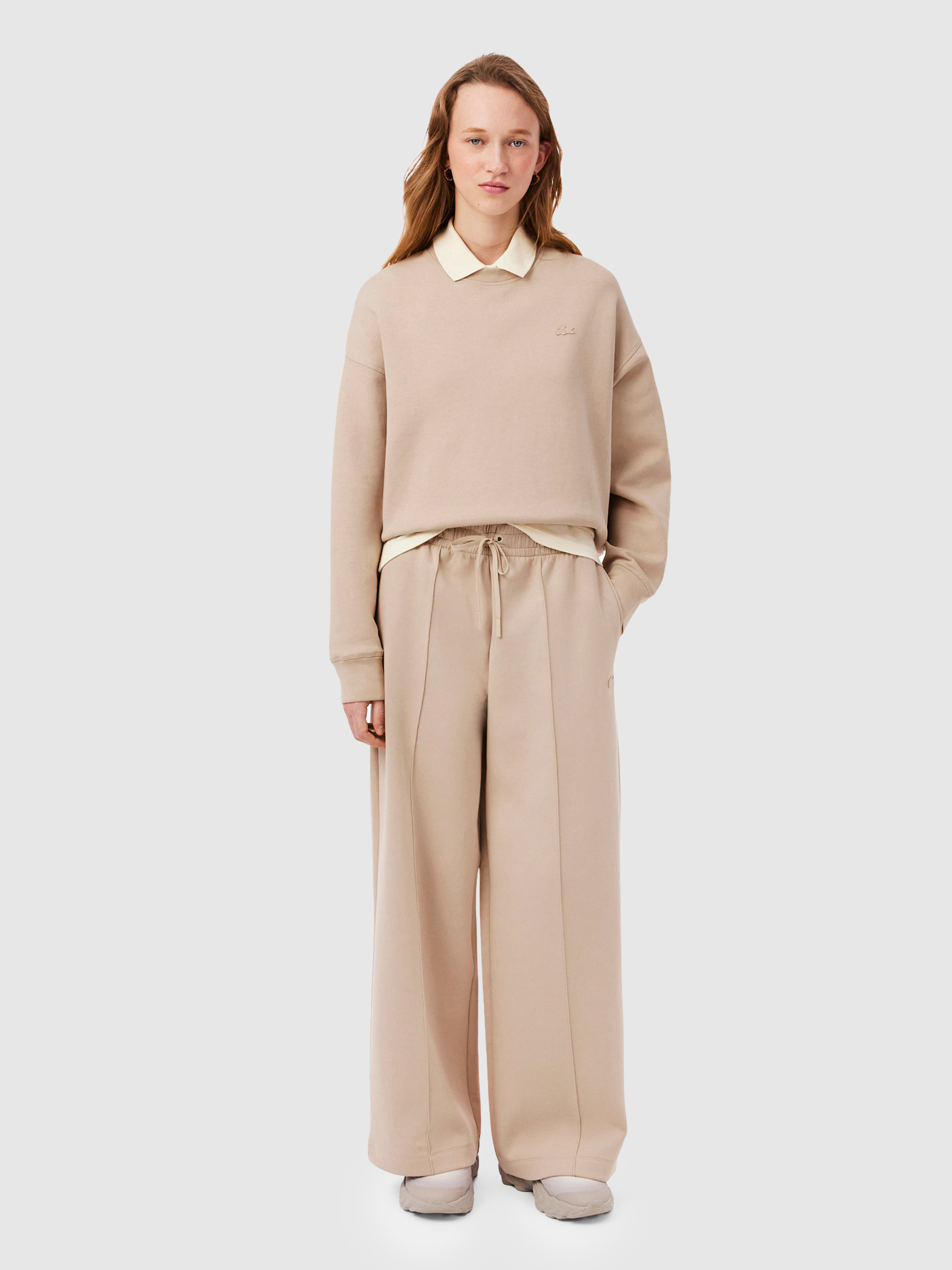 Pants Woman Rose Lacoste