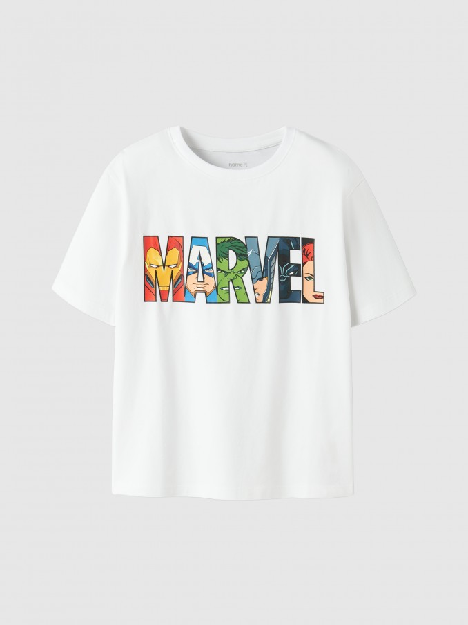 T-Shirt Name It Menino Nkmfergus Marvel Ss Nreg Top Mar