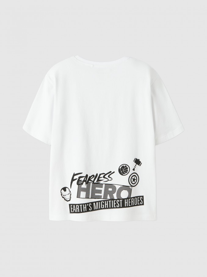 T-Shirt Name It Menino Nkmfergus Marvel Ss Nreg Top Mar