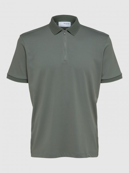 Polo Hombre Verde Selected