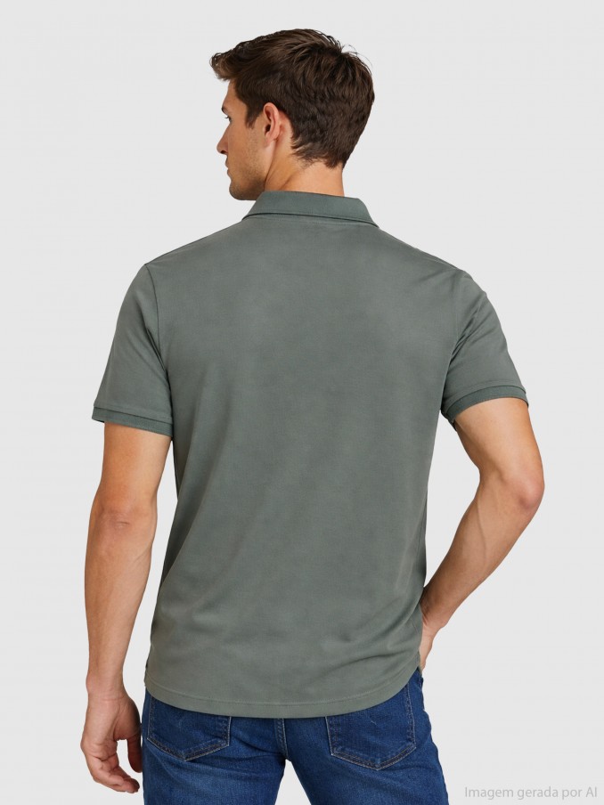 Polo Hombre Verde Selected