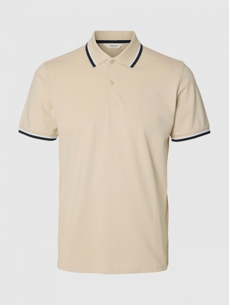 Polo Selected Homem Slhslim-Atlas Sport Ss Polo