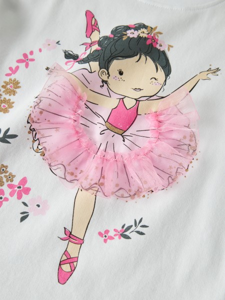 T-Shirt Name It Menina Nmfdeppa Ss Top Box