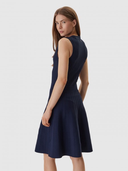 Vestido Mujer Azul Marino Guess