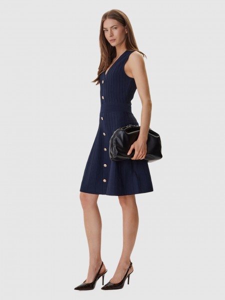 Vestido Mujer Azul Marino Guess