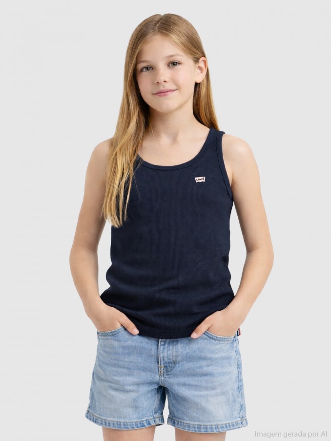 Shirt Girl Black Levis