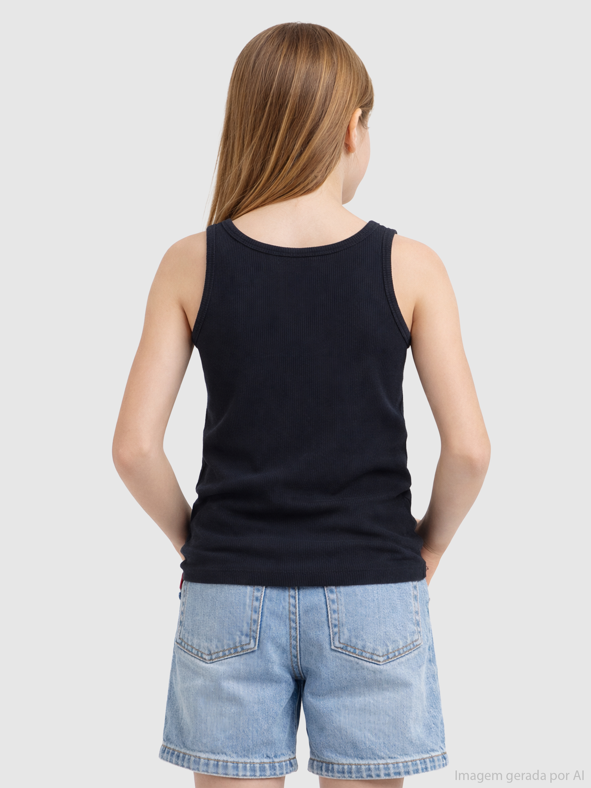 Shirt Girl Black Levis