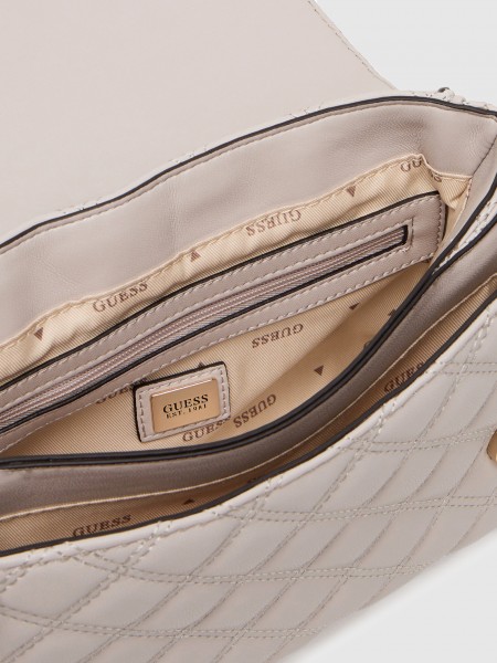 Mala Tiracolo Mulher Giully II 2 Comp Cnvrtble Flap Guess Acessorios