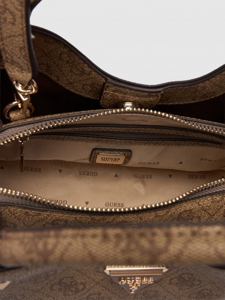 Mala Guess Mulher Meridian II Sml Gfrnd Carryall Mala Guess Mulher Meridian II Sml Gfrnd Carryall