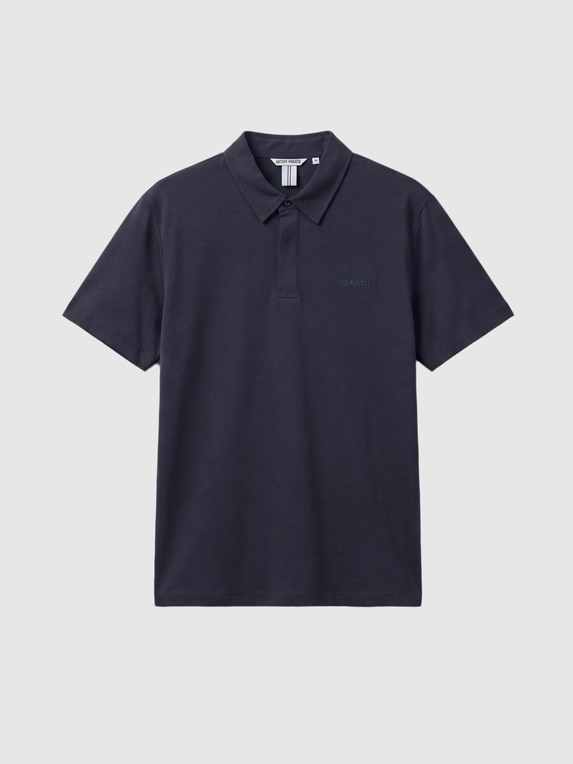 Polo Shirt Man Navy Blue Antony Morato
