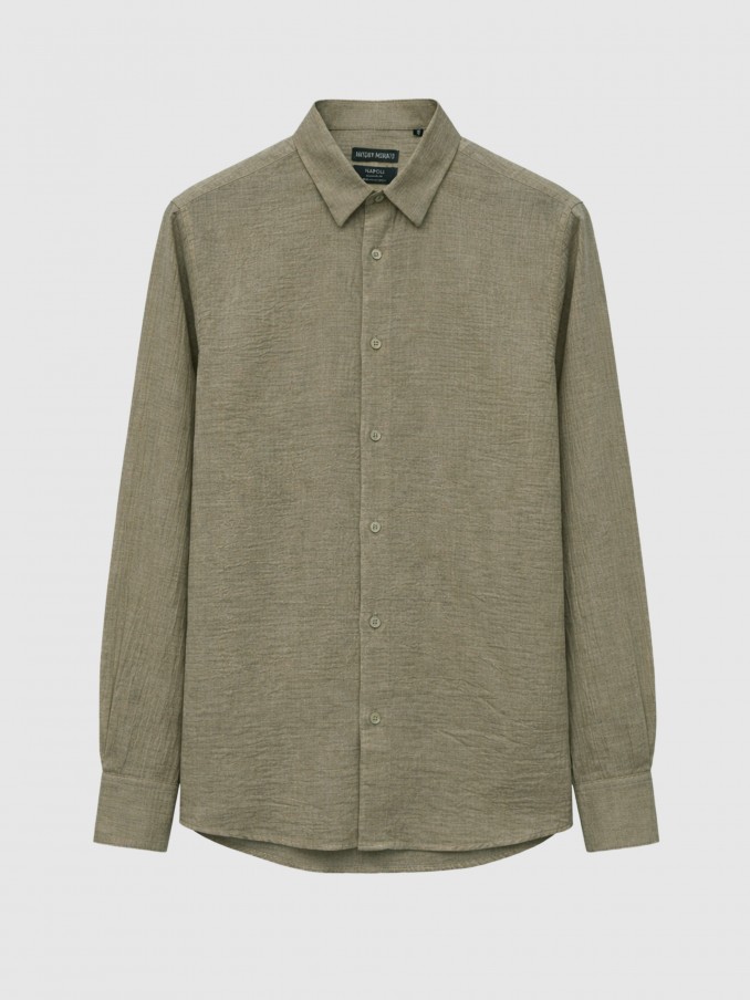 Shirt Man Green Antony Morato