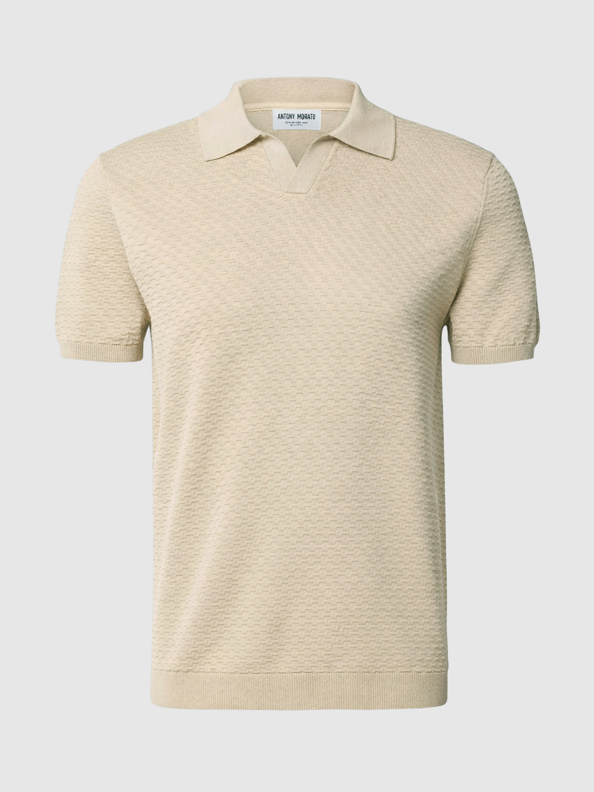 Polo Shirt Man Beige Antony Morato