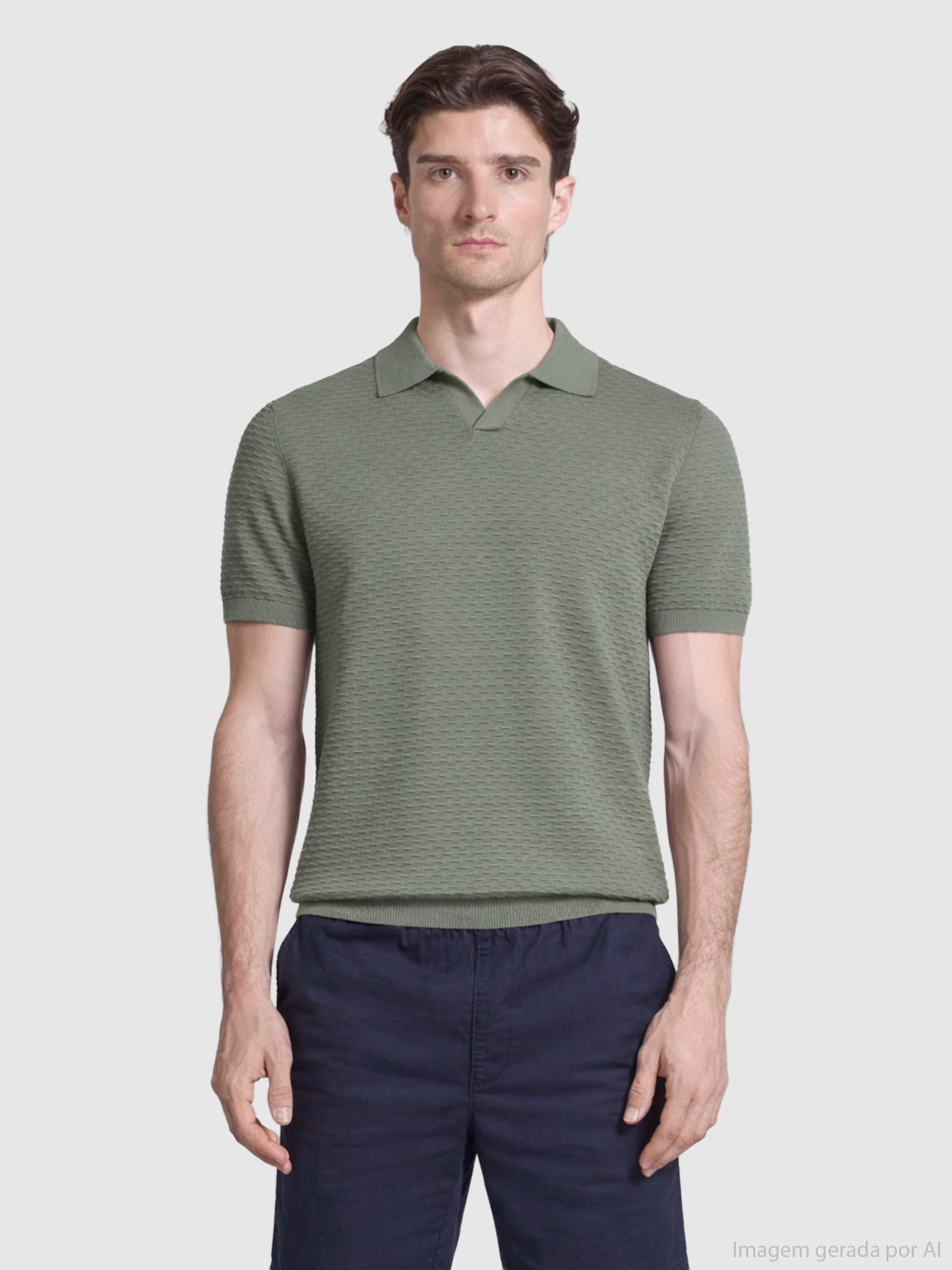 Polo Shirt Man Green Antony Morato