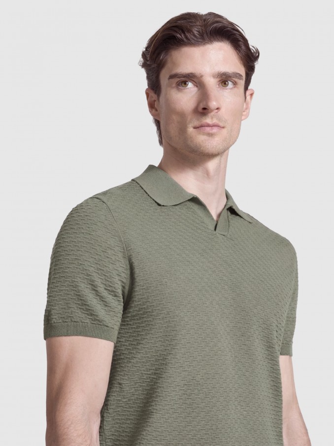 Polo Shirt Man Green Antony Morato