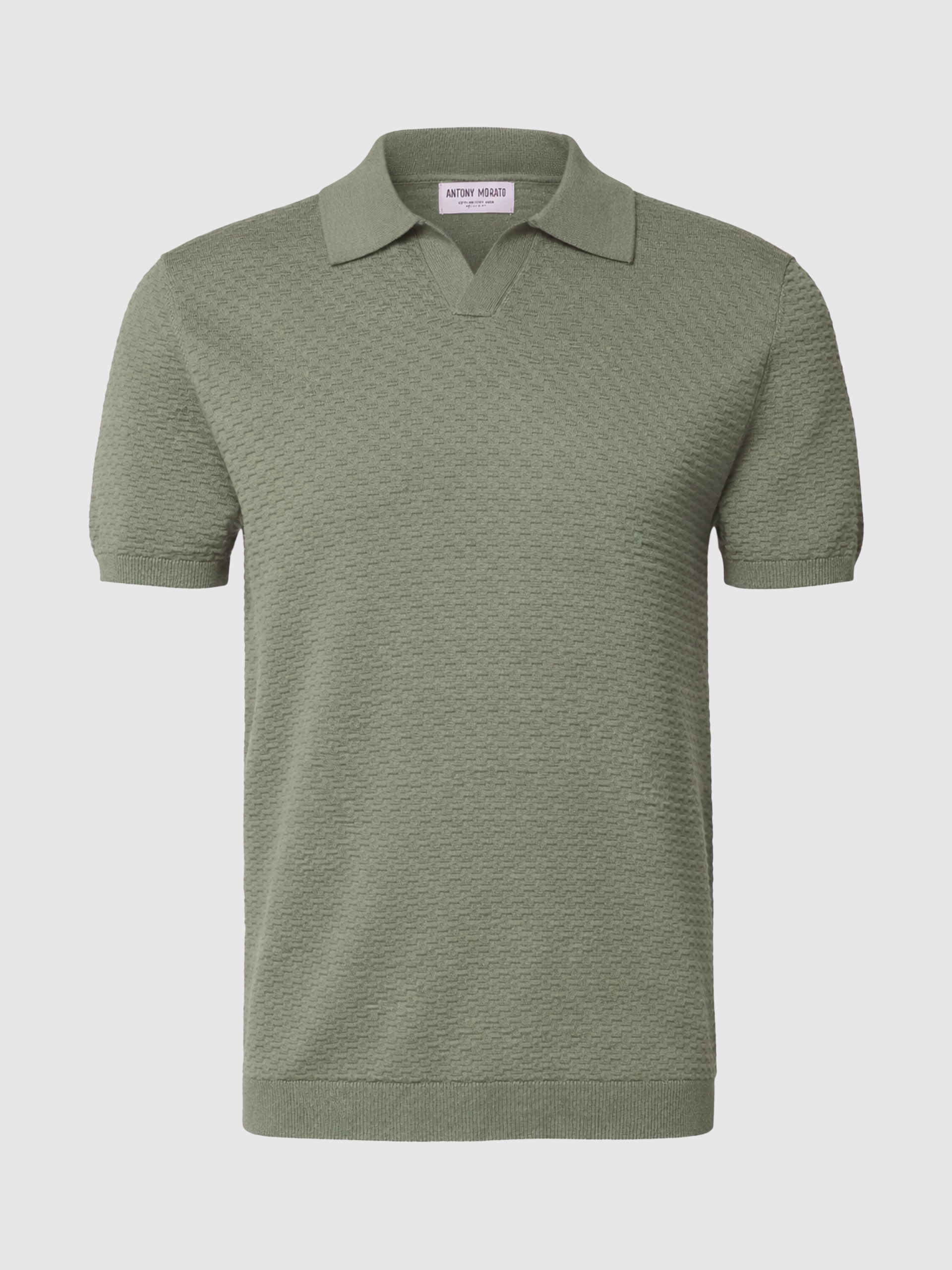 Polo Shirt Man Green Antony Morato