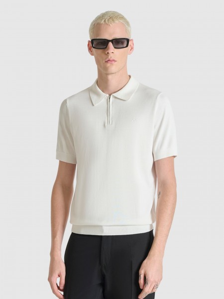 Polo Shirt Man Cream Antony Morato Polo Shirt Man Cream Antony Morato