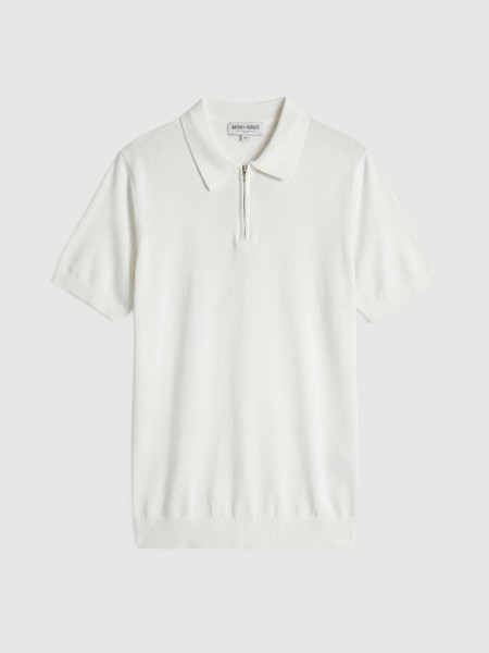 Polo Shirt Man Cream Antony Morato Polo Shirt Man Cream Antony Morato